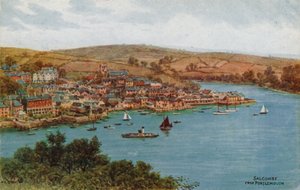 Salcombe, z Portlemouth autorstwa Alfred Robert Quinton