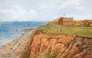 Sheringham, zachodni klif autorstwa Alfred Robert Quinton