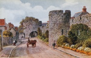 Tenby, ściany i pięć łuków autorstwa Alfred Robert Quinton