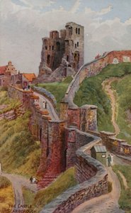 Zamek, Scarborough autorstwa Alfred Robert Quinton