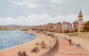 Esplanada, Exmouth autorstwa Alfred Robert Quinton