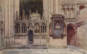Trancept Męczeństwa, Katedra w Canterbury autorstwa Alfred Robert Quinton