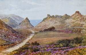 Dolina Skał, Lynton autorstwa Alfred Robert Quinton