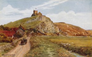 Weston-Super-Mare, stary kościół pod górę autorstwa Alfred Robert Quinton