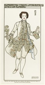 Kostiumy do opery Der Rosenkavalier Rycerz róży Richarda Straussa, 1910