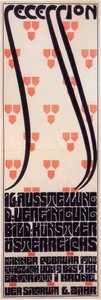 Plakat do wystawy secesji wiedeńskiej, 1903