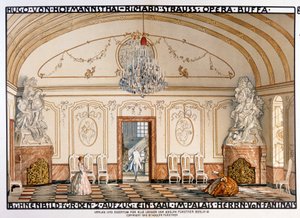 Richard Strauss: Der Rosenkavaliert (The Rosenkavalier) Scenografia autorstwa Rollera. II akt