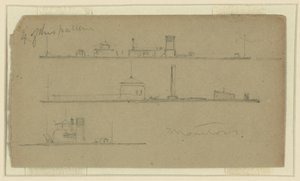 Monitory autorstwa Alfred Rudolph Waud