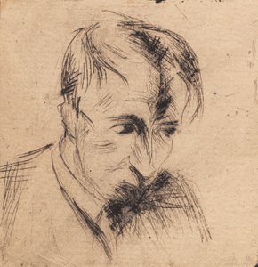 Portret Kaja Eistrup autorstwa Alfred Simonsen