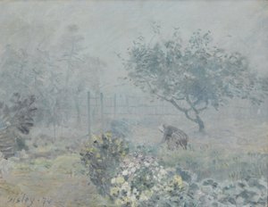 Le Brouillard, Voisins autorstwa Alfred Sisley