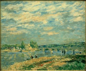 Pont de Sèvres autorstwa Alfred Sisley