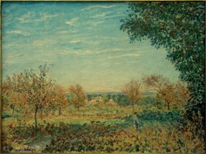 Wrześniowy poranek autorstwa Alfred Sisley
