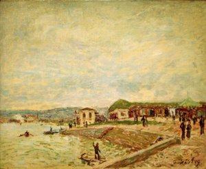 Jest o świcie autorstwa Alfred Sisley