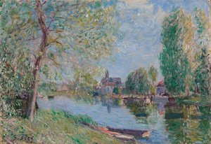 Wiosna w Moret-sur-Loing; Wiosna w Moret sur Loing, 1891