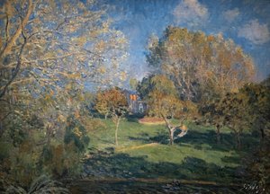 Ogród Hoschede autorstwa Alfred Sisley
