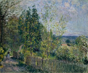 Droga w lesie autorstwa Alfred Sisley
