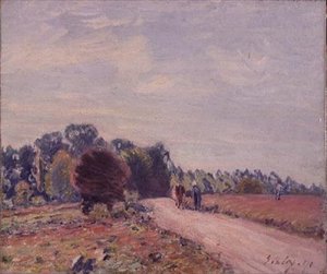 Nieznany obraz autorstwa Alfred Sisley
