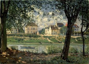 Villeneuvela-Garenne autorstwa Alfred Sisley