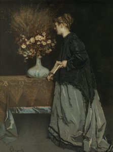 Jesienne Kwiaty, 1867 autorstwa Alfred Emile Stevens