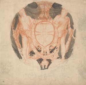 Projekt herbu autorstwa Alfred Emile Stevens
