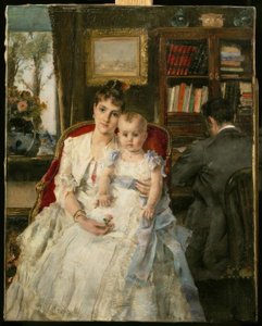 Całe szczęście autorstwa Alfred Emile Stevens