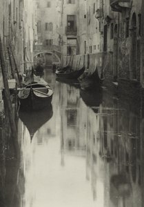 Kanał wenecki autorstwa Alfred Stieglitz