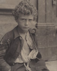 Wenecki ulicznik autorstwa Alfred Stieglitz