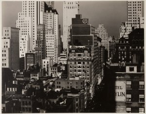 Z mojego okna w amerykańskim miejscu na północy autorstwa Alfred Stieglitz