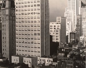 Z mojego okna w amerykańskim miejscu na północy autorstwa Alfred Stieglitz