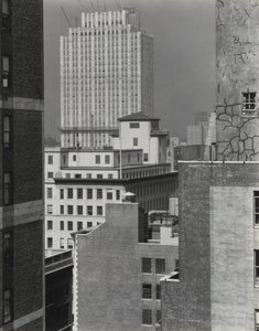 Z mojego okna w „An American Place”, południowy zachód autorstwa Alfred Stieglitz