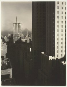 Z mojego okna w Shelton, West autorstwa Alfred Stieglitz