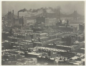 Z pokoju 3003 - Shelton, Nowy Jork, patrząc na północny wschód, 1927. autorstwa Alfred Stieglitz
