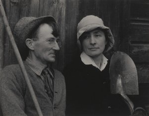 Georgia O’Keeffe i Donald Davidson autorstwa Alfred Stieglitz