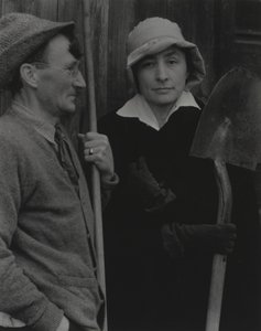 Georgia O’Keeffe i Donald Davidson autorstwa Alfred Stieglitz