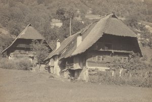 Domy Gutach autorstwa Alfred Stieglitz