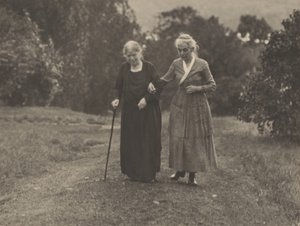 Hedwig Stieglitz i Katherine Herzig, Lake George autorstwa Alfred Stieglitz