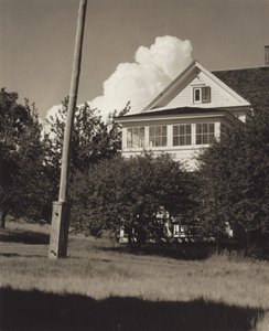 Dom, Lake George autorstwa Alfred Stieglitz