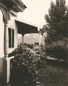 Dom i liście winogron, 1934. autorstwa Alfred Stieglitz