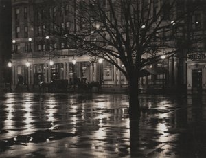 Noc - Nowy Jork autorstwa Alfred Stieglitz
