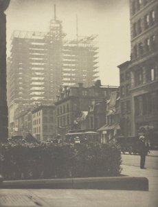 Stary i Nowy Jork, 1910. autorstwa Alfred Stieglitz