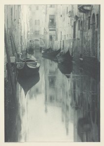 Odbicie-Wenecja autorstwa Alfred Stieglitz