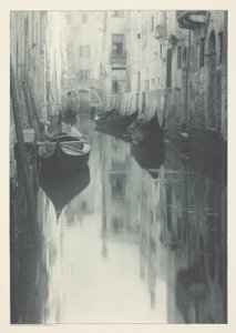 Odbicie-Wenecja autorstwa Alfred Stieglitz