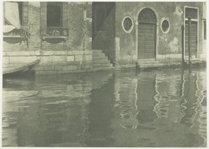 Odbicia — Wenecja autorstwa Alfred Stieglitz