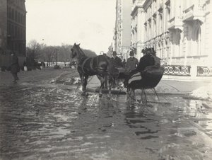 Niedziela, Piąta Aleja i 57. Ulica, Nowy Jork autorstwa Alfred Stieglitz