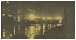 Blask nocy - Nowy Jork autorstwa Alfred Stieglitz