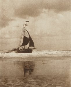 Zbliżająca się łódź autorstwa Alfred Stieglitz