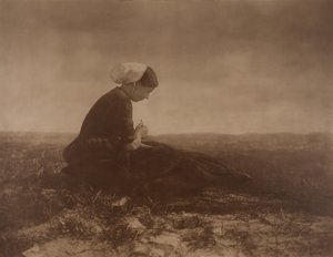 Naprawiacz sieci, 1894. autorstwa Alfred Stieglitz