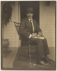 Waldo Frank autorstwa Alfred Stieglitz