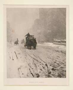 Zima – Piąta Aleja autorstwa Alfred Stieglitz