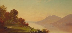 Popołudnie nad rzeką Hudson, 1867